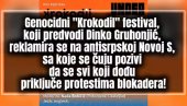 SRBOMRSCI IZ HRVATSKE I REGIONA DOLAZE DA RUŠE SRBIJU: Blokaderi javno pozvali da im se na Vidovdan priključe svi koji žele da se Srbi progl