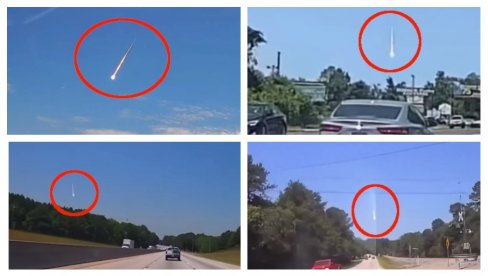 SUDNJI DAN U AMERICI? Vatrene lopte paraju nebo iznad SAD posle bljeska usledili zemljotresi (VIDEO)