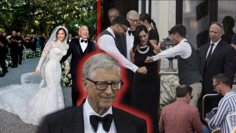 GEJTSE - DŽABA MILIJARDE! GDE SU MANIRI? Snimci sa Bezosovog venčanja - Paula i Bil (FOTO)