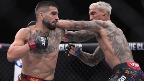 KAKAV UFC SPEKTAKL! Svet dobio novog šampiona i to nakon kokauta, Topurija i Oliveira u meču za pamćenje
