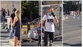 BLOKADERI TERORISTI PRAVE HAOS PO ZEMUNU: Polupali čoveku automobil, a policija ne reaguje (VIDEO)