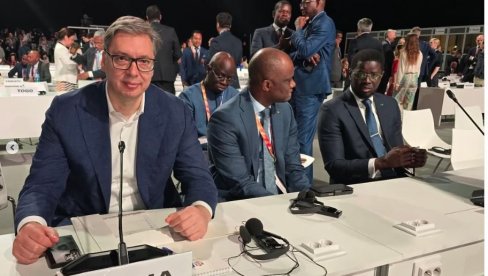 VUČIĆ SE OGLASIO IZ SEVILJE PRED KONFERENCIJU UN: Za mene najbitnija tema biće predstavljanje vizije Srbije u narednim godinama (VIDEO)