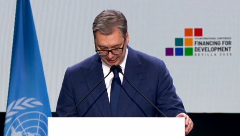 IMAO SAM SASTANKE SA PREKO 25 ŠEFOVA DRŽAVA Vučić: Ako to ne uradimo, suočićemo se s mnogo većim krizama nego što su ove danas