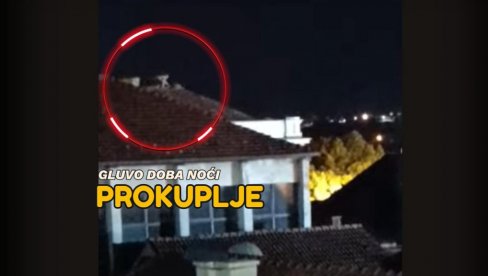 JEZIVA SCENA: Deca mesečare na krovu škole - u gluvo doba se popeli na vrh Tatka (VIDEO)