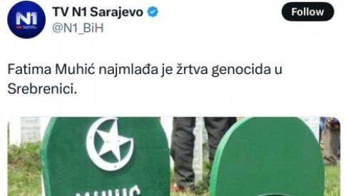 ШОЛАКОВА ТЕЛЕВИЗИЈА НАСТАВЉА СА КАМПАЊОМ: Срби су геноцидни народ! (ФОТО)