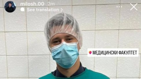 VELIKA POBEDA SRBIJE Student Miloš Pavlović se vratio na fakultet - Obrazovanje i znanje su važna stavka u životu (FOTO)