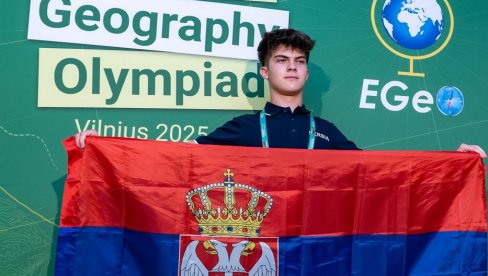 БРОНЗА НА ГЕОГРАФСКОЈ ОЛИМПИЈАДИ: Евопски успех младог Кикинђанина Алексе Томића на такмичењу у Литванији