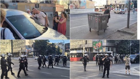 БЛОКАДЕРИ ТЕРОРИСТИ ДИВЉАЈУ ОД РАНОГ ЈУТРА У БЕОГРАДУ: Разбежали се када су видели полицију (ВИДЕО) БЛОКАДЕРИ ТЕРОРИСТИ ДИВЉАЈУ ОД РАНОГ ЈУТРА У БЕОГРАДУ: Разбежали се када су видели полицију (ВИДЕО)