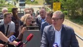 НОВА ДЕОНИЦА АУТО-ПУТА ПАКОВРАЋЕ-ПОЖЕГА ПОТПУНО БЕЗБЕДНА: Вучић - Бесплатна до 15. јула
