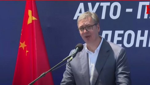 DANAS JE VELIKI DAN ZA SRBIJU: Vučić na otvaranju deonice auto-puta od Pakovraće do Požege (FOTO/VIDEO)