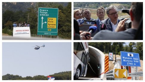 SAVLADANA JELICA I JAKO TEŽAK TEREN: Deonica auto-puta Pakovraće-Požega danas do 12 sati biće otvorena za saobraćaj (FOTO)