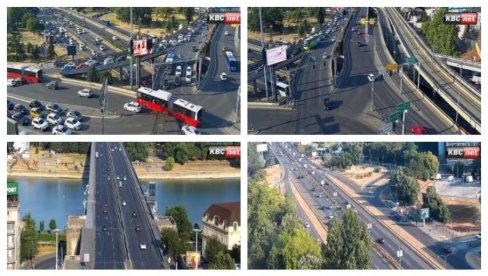 ŠAČICA BLOKADERA OPET MALTRETIRA GRAĐANE KOD PRAVNOG: Ostatak Beograda prohodan - Prevoz funkcioniše nesmetano (FOTO)