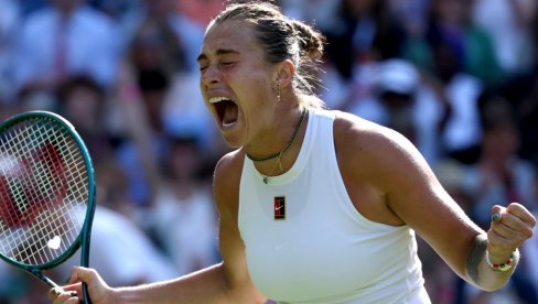 SABALENKA SPREČILA SENZACIJU: Beloruskinja se mučila, ali prošla u polufinale Vimbldona SABALENKA SPREČILA SENZACIJU: Beloruskinja se mučila, ali prošla u polufinale Vimbldona