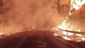 OGROMAN POŽAR NA TASOSU: Turisti beže u kolonama, evakuisan hotel, vatra se širi velikom brzinom (VIDEO)