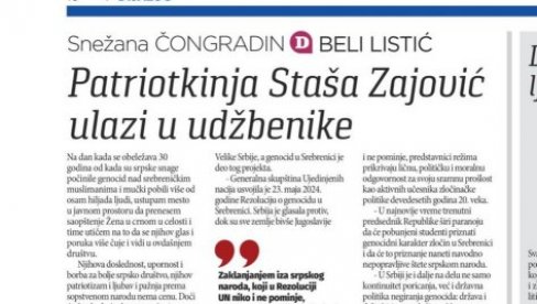 BLOKADERI PREKO DANASA PORUČUJU: Srbija da prizna genocid u Srebrenici! (FOTO)