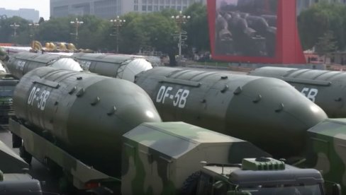 PANIKA U VAŠINGTONU CELA AMERIKA U DOMETU KINESKE RAKETE: Peking prikazao novu nuklearnu raketu DF-5B (VIDEO)
