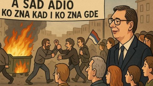 СЛОМ ОБОЈЕНЕ ИЛУЗИЈЕ И ПОЛИТИЧКОГ „ФРАНКЕШТАЈНА“: Између либералне Миле и националистичког Мила, српски народ изабрао Александра Вучића!