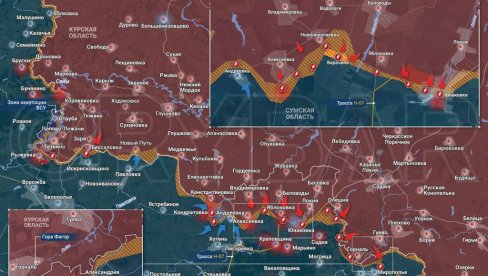 RUSIJA FORMIRA ZONU BEZBEDNOSTI: 12 kilometara u Sumskoj oblasti - Ukrajinske trupe se povlače kod Satkija