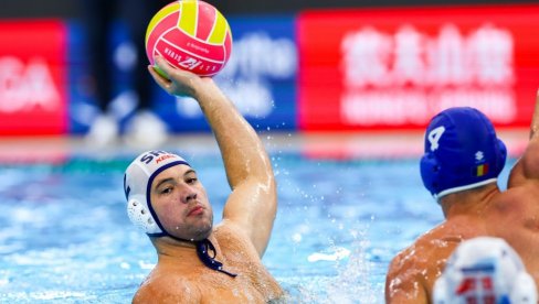 NAJGORE JE BITI ČETVRTI: Najbolji vaterpolista sveta Dušan Mandić razočaran što se vaterpolisti nisu domogli medalje na SP u Singapuru