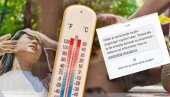 ГРАЂАНИМА СТИГЛО ХИТНО УПОЗОРЕЊЕ МУП-а НА ТЕЛЕФОНЕ: Топлотни талас стиже у Србију (ФОТО)