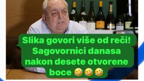ВУЈОВИЋ КРИТИКУЈЕ, А ИЗА ЊЕГА ВИНА ВРХУНСКОГ КВАЛИТЕТА: Овако они који имају нападају Вучића и СПЦ (ФОТО)