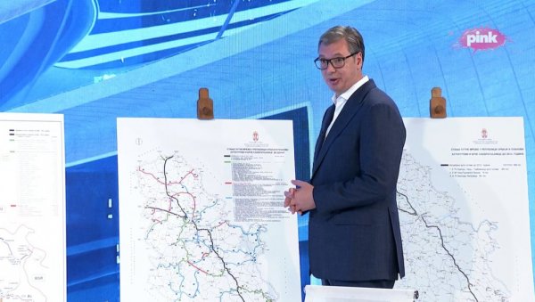 ОД БЕОГРАДА ДО НИША ЗА 2 САТА Вучић најавио почетак великог инфраструктурног пројекта за будућнст Србије