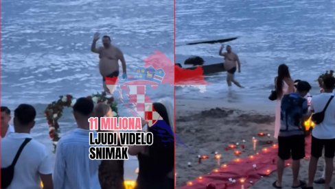 ШТА СЕ ТО ДЕСИЛО У УМАГУ? Уместо просидбе, сви гледали у купача иза - 11 милиона људи видело снимак (ВИДЕО) ШТА СЕ ТО ДЕСИЛО У УМАГУ? Уместо просидбе, сви гледали у купача иза - 11 милиона људи видело снимак (ВИДЕО)