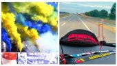 PRENOS, NOVI PAZAR - JAGJELONJA: Haos! Počele tuče, stigli Poljaci koji obožavaju Srbiju, a evo šta su uradili novopazarski navijači (VIDEO)