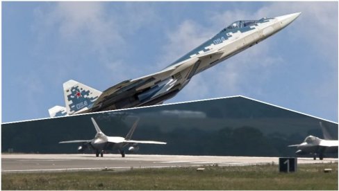 Су-57Е ПРОТИВ F-22 ПРОТИВ F-35: Како је руски ловац пете генерације редефинисао дебату о превласти у ваздуху (ВИДЕО)