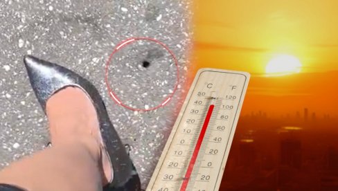 VREO SNIMAK IZ SRBIJE: Ženi štikla propala u asfalt (VIDEO) VREO SNIMAK IZ SRBIJE: Ženi štikla propala u asfalt (VIDEO)