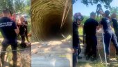ВАТРОГАСЦИ СПАСЛИ ЖЕНУ ПОСЛЕ СКОКА У БУНАР: Драматична акција спасаваља у Азањи