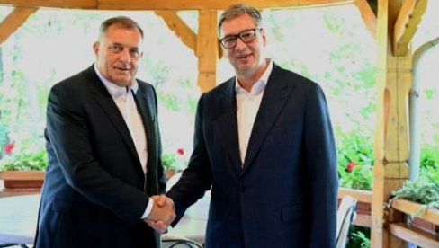 DODIK: Kada je važno za Republiku Srpsku, ona u Vučiću ima iskrenog prijatelja