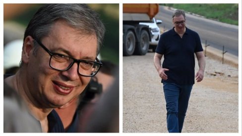 VUČIĆ OBIŠAO RADOVE NA IZGRADNJI DUNAVSKOG KORIDORA: Nismo ovoliko gradili 60 godina (VIDEO)