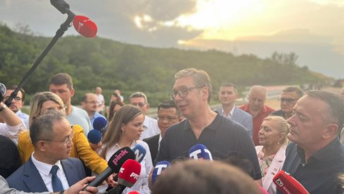 MENJAMO LICE SRBIJE GURAMO ZEMLJU NAPRED Vučić: Dobar posao je urađen od strane kineskih kompanija, imaju moju i podršku predsednika Sija