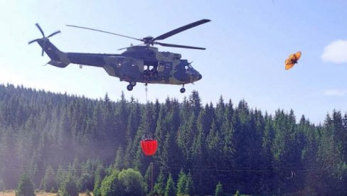 VATRA GUTA SVE OKO VRANJA: Helikopteri se priključili gašenju šumskih požara