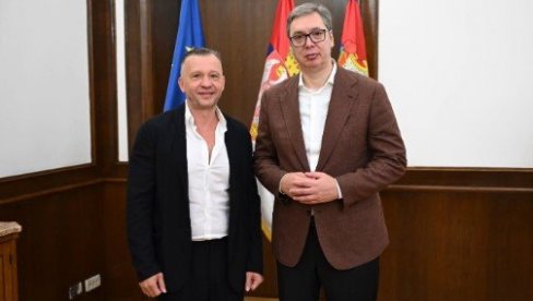 УГОСТИО САМ ИСКРЕНОГ ПРИЈАТЕЉА СРБИЈЕ: Вучић се састао са Сергејем Ломакином
