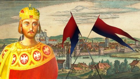 НАЈСТАРИЈА СРПСКА ЗАСТАВА Нађена у данашњој Хрватској, није тробојка и нема двоглавог орла НАЈСТАРИЈА СРПСКА ЗАСТАВА Нађена у данашњој Хрватској, није тробојка и нема двоглавог орла