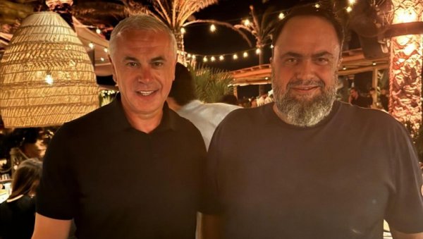 БРАТСТВО И ПРИЈАТЕЉСТВО ЗВЕЗДЕ И ОЛИМПИЈАКОСА: Терзић посебан гост на Маринакисовом рођендану (ФОТО) БРАТСТВО И ПРИЈАТЕЉСТВО ЗВЕЗДЕ И ОЛИМПИЈАКОСА: Терзић посебан гост на Маринакисовом рођендану (ФОТО)