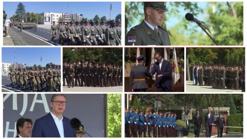 PROMOCIJA NAJMLAĐIH OFICIRA VOJSKE REPUBLIKE SRBIJE: Prisustvuje predsednik Vučić (VIDEO)