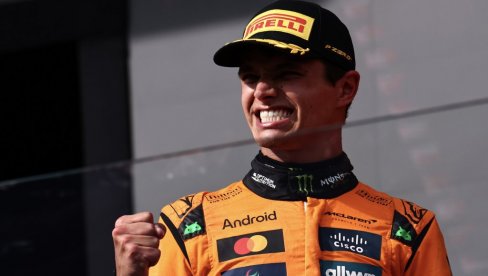 NORIS DIŠE ZA VRATOM PJASTRIJU: Britanac pobedio u Mađarskoj u šampionatu Formuli 1!