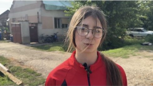 МАРИНА НА СВЕТОГ ИЛИЈУ СПАСИЛА СЕЛО ОД ПОЖАРА: Петнаестогодишња девојчица храбрим гестом саувала животе својих комшија
