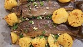 PASTRMKA IZ RERNE SA KROMPIROM: Ručak bez mnogo truda