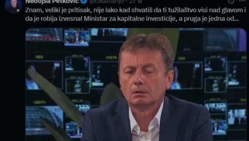 ВИДЕО СРАМА: Ово су опозиционари и блокадери монструми који се радују што је Глишић доживео мождани удар (ВИДЕО) ВИДЕО СРАМА: Ово су опозиционари и блокадери монструми који се радују што је Глишић доживео мождани удар (ВИДЕО)