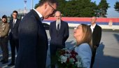 VUČIĆ UGOSTIO ĐORĐU MELONI: Premijerka Italije stigla u Srbiju VUČIĆ UGOSTIO ĐORĐU MELONI: Premijerka Italije stigla u Srbiju