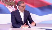 ВУЧИЋ О ДАРКУ ГЛИШИЋУ, БЛОКАДЕРИМА, УСТАШАМА, ЗВЕЗДИ И ПАРТИЗАНУ... Председник Србије говорио за ТВ Прва: Морамо да радимо