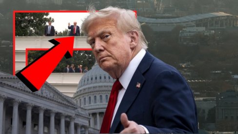 ТРАМП НА КРОВУ БЕЛЕ КУЋЕ: Шетам мало, добро је за здравље