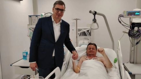 DARKO NESALOMIVI Vučić posetio Glišića - predsednik objavio fotografiju sa ministrom (FOTO)