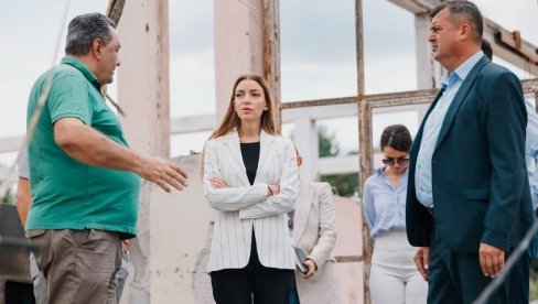 Министарка Месаровић обишла привреднике у Куршумлији Министарка Месаровић обишла привреднике у Куршумлији