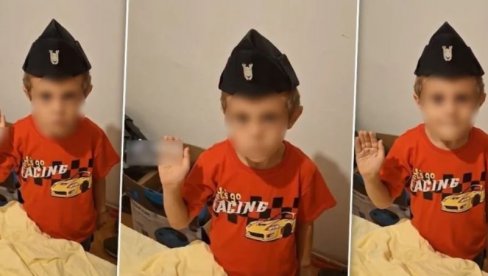 DETE NOSI USTAŠKU KAPU! Skandalozan snimak iz Hrvatske - Uče decu pozdravu kojim se poziva na klanje Srba! (VIDEO)
