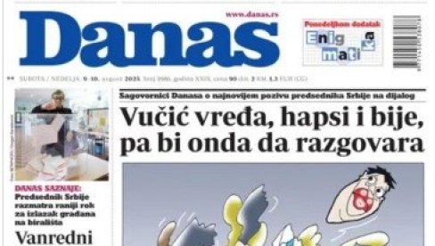 СЕЛАКОВИЋ О СРАМНОЈ КАРИКАТУРИ ЛИСТА ДАНАС: Против таквог контејнерско-револуционарног духа борићу се докле год могу (ФОТО) СЕЛАКОВИЋ О СРАМНОЈ КАРИКАТУРИ ЛИСТА ДАНАС: Против таквог контејнерско-револуционарног духа борићу се докле год могу (ФОТО)